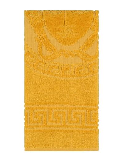 Shop Versace Mediusa Classic Hand Towel 